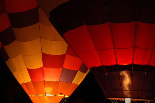 Coney Island Hot Air Balloon Glows